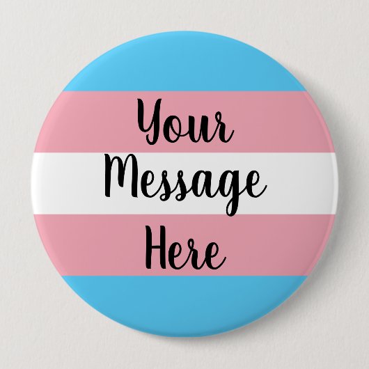 Schaltfläche für die benutzerdefinierte Trans-Flag Button (Vorderseite)