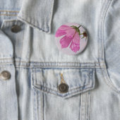 Schaltfläche für die Blume in Rosa Button (Beispiel)