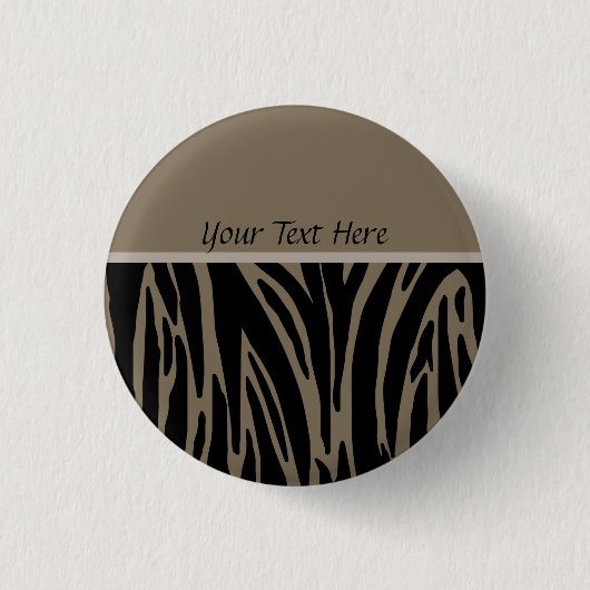 Schaltfläche für die braune Vorlage bei der Druckv Button (Vorderseite)