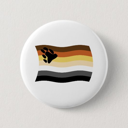 Schaltfläche für die Fahne der Bärenbruderschaft Button (Vorderseite)
