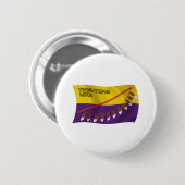 Schaltfläche für die Fahne Tohono O'odham Nation Button (Vorne & Hinten)