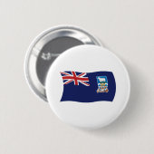 Schaltfläche für die Falklandinseln Button (Vorne & Hinten)