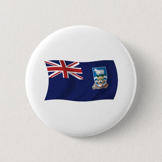 Schaltfläche für die Falklandinseln Button (Vorderseite)