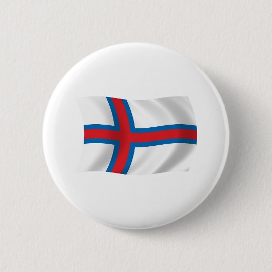Schaltfläche für die Färöer-Inseln Button (Vorderseite)