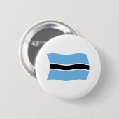 Schaltfläche für die Flagge Botswanas Button (Vorne & Hinten)