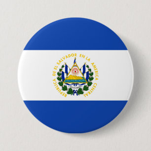 Schaltfläche für die Flagge El Salvador Button