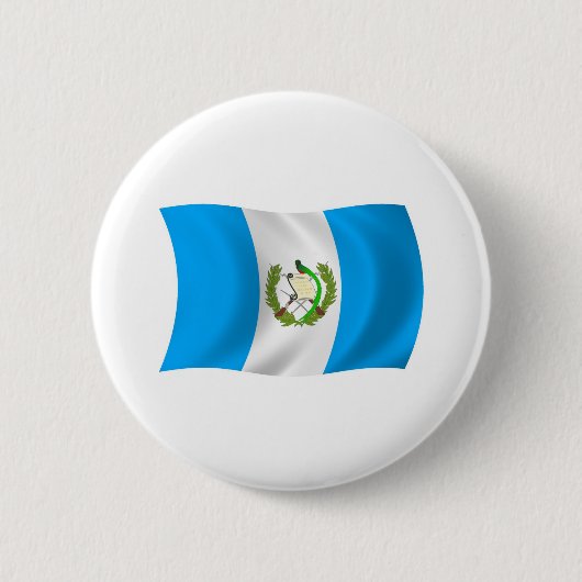 Schaltfläche für die Flagge Guatemalas Button (Vorderseite)