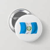 Schaltfläche für die Flagge Guatemalas Button (Vorne & Hinten)