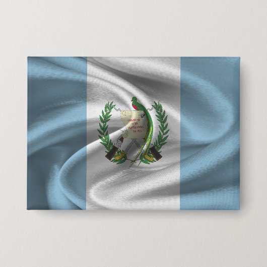 Schaltfläche für die Flagge Guatemalas Button (Vorderseite)