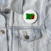 Schaltfläche für die Flagge in Sambia Button (Beispiel)