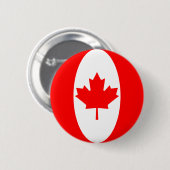 Schaltfläche für die Flagge Kanadas Button (Vorne & Hinten)