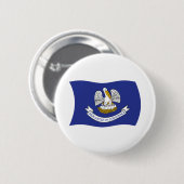 Schaltfläche für die Flagge Louisiana Button (Vorne & Hinten)