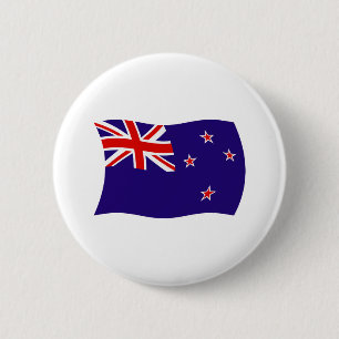 Schaltfläche für die Flagge Neuseelands Button