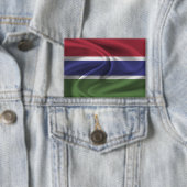 Schaltfläche für die Flagge von Gambia Button (Insitu)