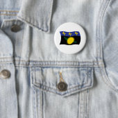 Schaltfläche für die Flagge von Guadeloupe Button (Beispiel)