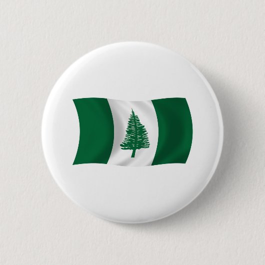Schaltfläche für die Flagge von Norfolk Button (Vorderseite)