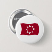 Schaltfläche für die Flagge von Oglala Lakota Button (Vorne & Hinten)