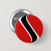 Schaltfläche für die Flagge von Trinidad und Tobag Button (Vorne & Hinten)