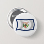 Schaltfläche für die Flagge von West Virginia Button (Vorne & Hinten)