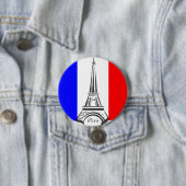 Schaltfläche für die französische Flagge des Paris Button (Beispiel)