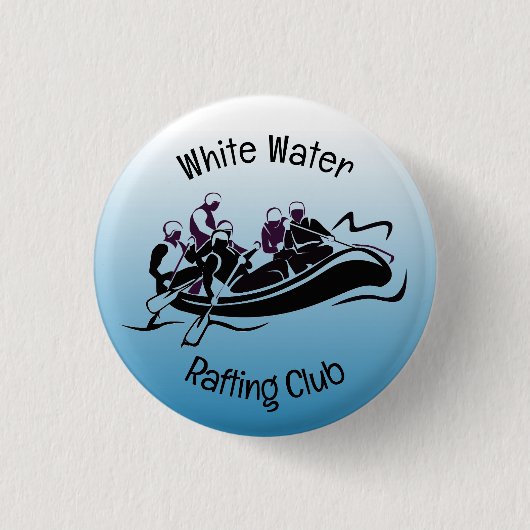 Schaltfläche für die Gestaltung des White Water Ri Button (Vorderseite)