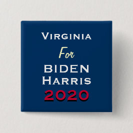 Schaltfläche für die Kampagne "Virginia for BIDEN Button