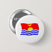 Schaltfläche für die Kiribati-Flagge Button (Vorne & Hinten)