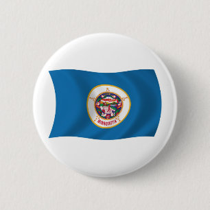 Schaltfläche für die Minnesota-Flagge Button