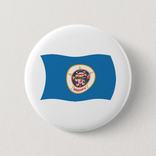 Schaltfläche für die Minnesota-Flagge Button (Vorderseite)