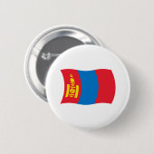 Schaltfläche für die mongolische Flagge Button (Vorne & Hinten)