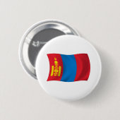Schaltfläche für die mongolische Flagge Button (Vorne & Hinten)