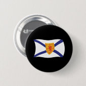 Schaltfläche für die Nova Scotia-Flagge Button (Vorne & Hinten)