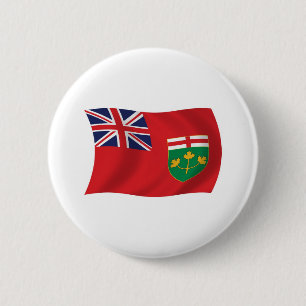 Schaltfläche für die Ontario-Flagge Button