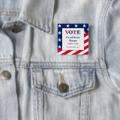 Schaltfläche für die patentierte Flag-Kampagne für Button (Beispiel)