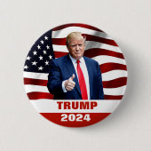 Schaltfläche für die Präsidentschaftswahl 2024 von Button (Vorderseite)