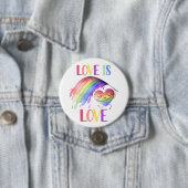 Schaltfläche für die Pride-Rainbow-Liebe Button (Beispiel)
