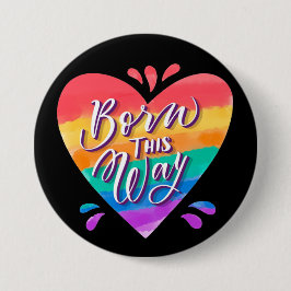 Schaltfläche für die Pride-Rainbow-Liebe Button