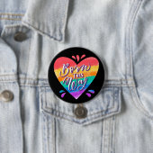 Schaltfläche für die Pride-Rainbow-Liebe Button (Beispiel)
