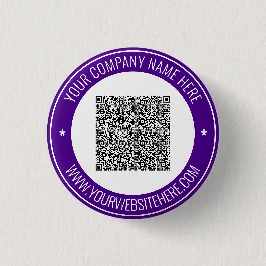 Schaltfläche für die QR-Codeprüfung Info für benut Button (Vorderseite)
