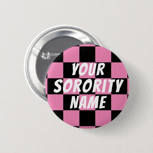 Schaltfläche für die Retro-Studentinnenverbindung  Button (Vorne & Hinten)