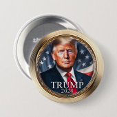 Schaltfläche für die Sammelkampagne von Donald Tru Button (Vorne & Hinten)