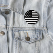 Schaltfläche für die schwarze Amerikanische Flagge Button (Beispiel)
