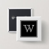 Schaltfläche für die Schwarze Quadrate Button (Vorne & Hinten)