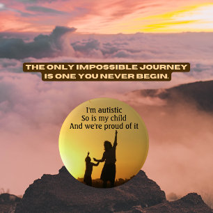 Schaltfläche für die Sensibilisierung für Eltern u Button