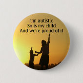 Schaltfläche für die Sensibilisierung für Eltern u Button (Vorderseite)