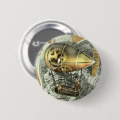Schaltfläche für die Steampunktrohr-Luftführung Button (Vorne & Hinten)
