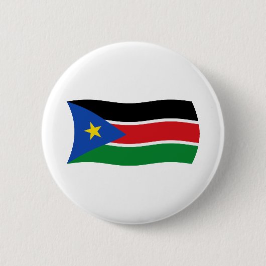 Schaltfläche für die Südsudan-Fahne Button (Vorderseite)