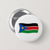 Schaltfläche für die Südsudan-Fahne Button (Vorne & Hinten)