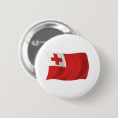 Schaltfläche für die Tonga-Flagge Button (Vorne & Hinten)