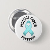 Schaltfläche für die Überlebensrate von Prostatakr Button (Vorne & Hinten)